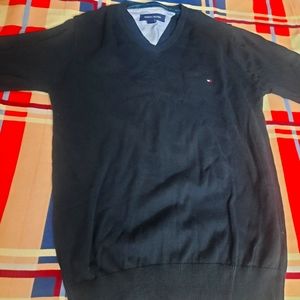 Mens black pullover